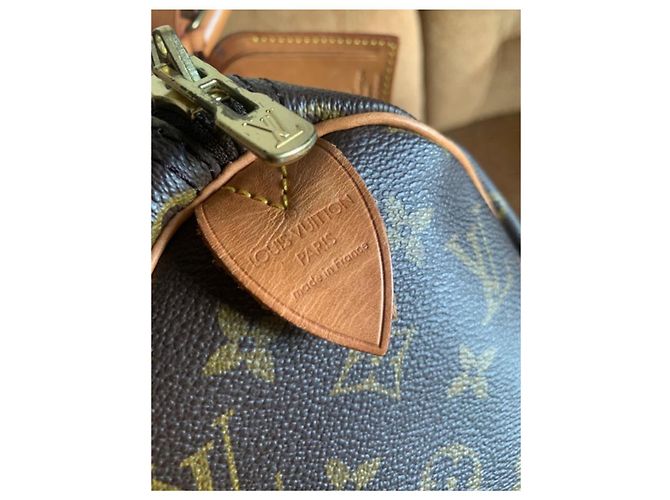 Borsa da viaggio Keepall 45 di Louis Vuitton Marrone scuro - vista 6