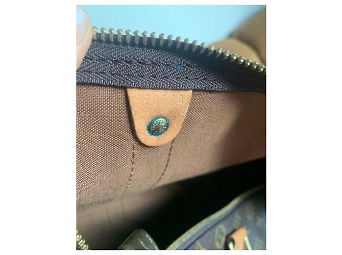 Borsa da viaggio Keepall 45 di Louis Vuitton Marrone scuro - vista 8