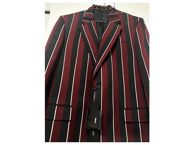 Blazer a Righe Versace - vista 3