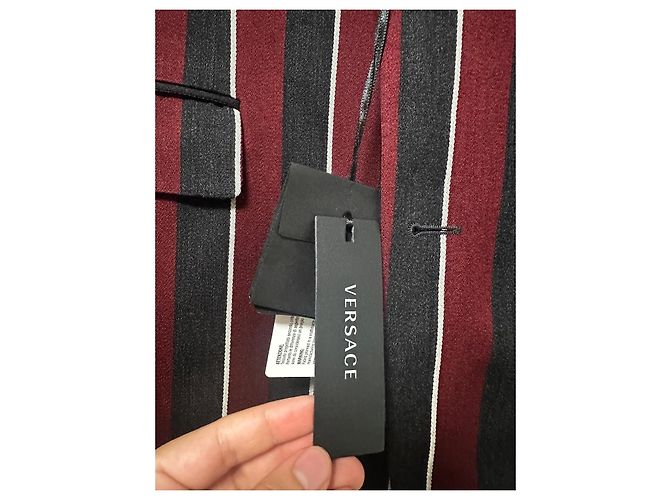 Blazer a Righe Versace - vista 4