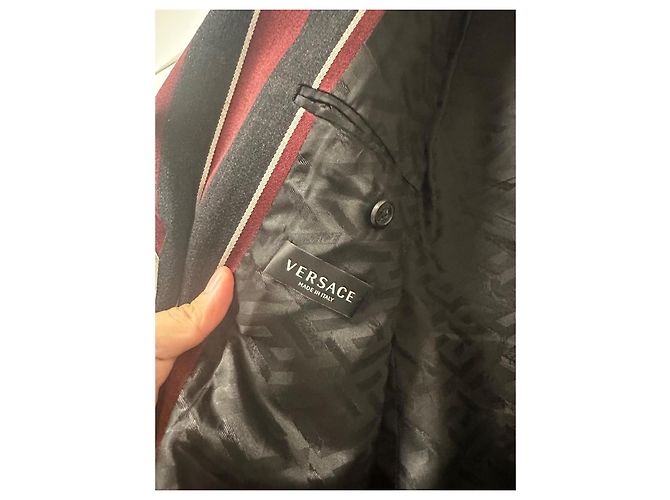 Blazer a Righe Versace - vista 7
