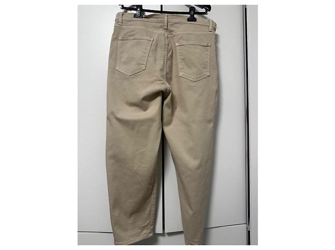 Autre Marque Pantaloni in denim Hit et Nunc beige - vista 7