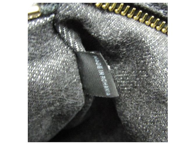 Borsa a Spalla e Tote Donna Prada Canapa 1BG439 Nero - vista 11