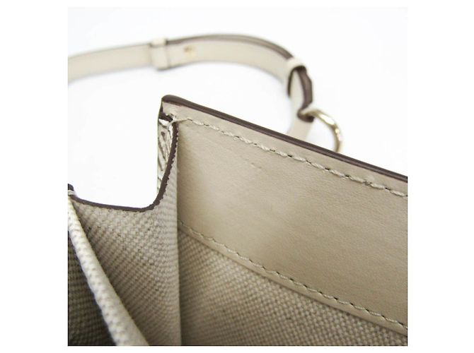 Moreau GIGI PHONE CLUTCH Borsa in Pelle per Donna Beige - vista 10