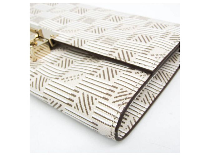 Moreau GIGI PHONE CLUTCH Borsa in Pelle per Donna Beige - vista 4
