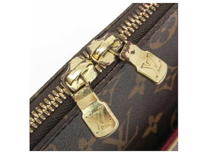 Borsa a spalla Louis Vuitton Monogram Coussin GM M51141 per donne Marrone - vista 11