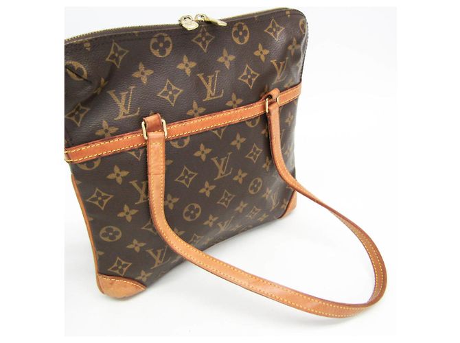 Borsa a spalla Louis Vuitton Monogram Coussin GM M51141 per donne Marrone - vista 12