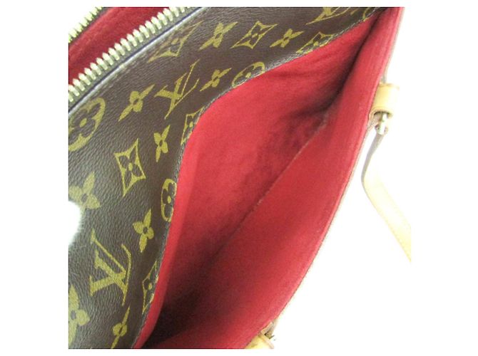 Borsa a spalla Louis Vuitton Monogram Coussin GM M51141 per donne Marrone - vista 13