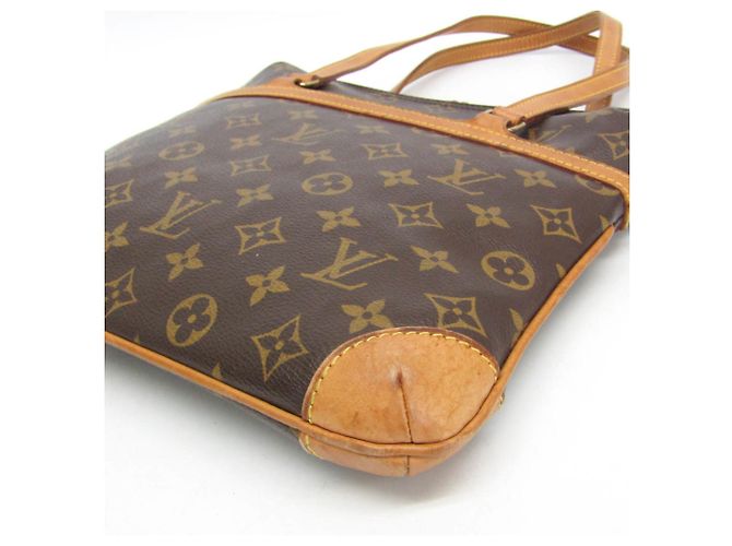 Borsa a spalla Louis Vuitton Monogram Coussin GM M51141 per donne Marrone - vista 4