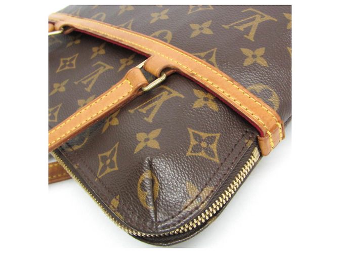 Borsa a spalla Louis Vuitton Monogram Coussin GM M51141 per donne Marrone - vista 6
