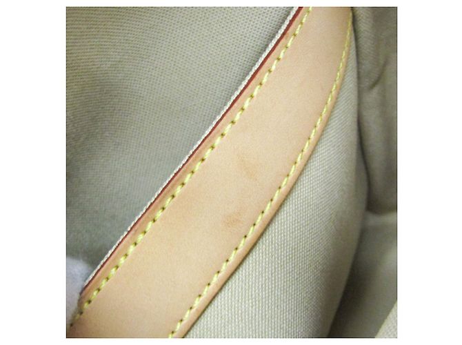 Borsa a Spalla Naviglio Damier Azur Louis Vuitton Bianco sporco - vista 14