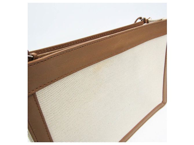 Borsa a Spalla Pochette Navy Balenciaga Beige Bianco sporco - vista 14