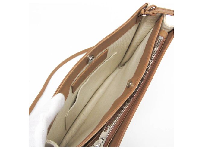 Borsa a Spalla Pochette Navy Balenciaga Beige Bianco sporco - vista 4