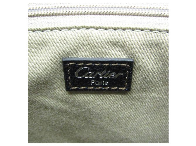 Borsa Boston Piccola Marcello di Cartier Nero - vista 11