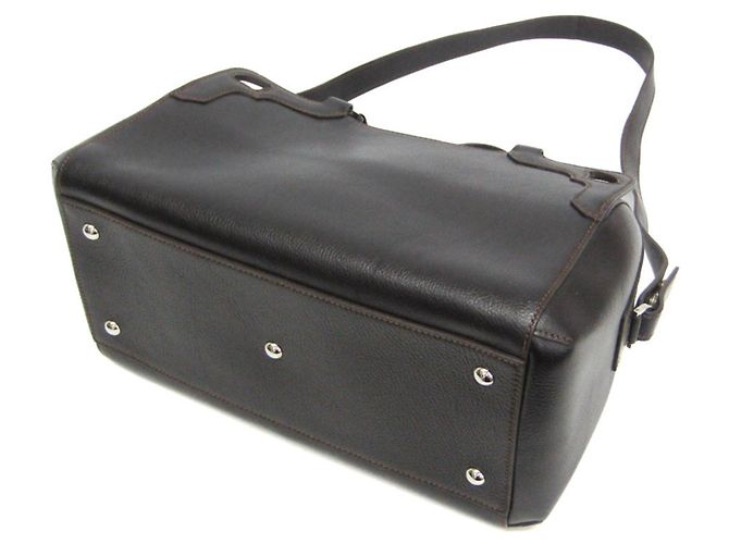 Borsa Boston Piccola Marcello di Cartier Nero - vista 3