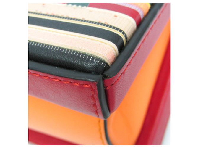 Borsa POSTAL Small Loewe BEIJIN 309.37.W85 Rosso Arancione - vista 5