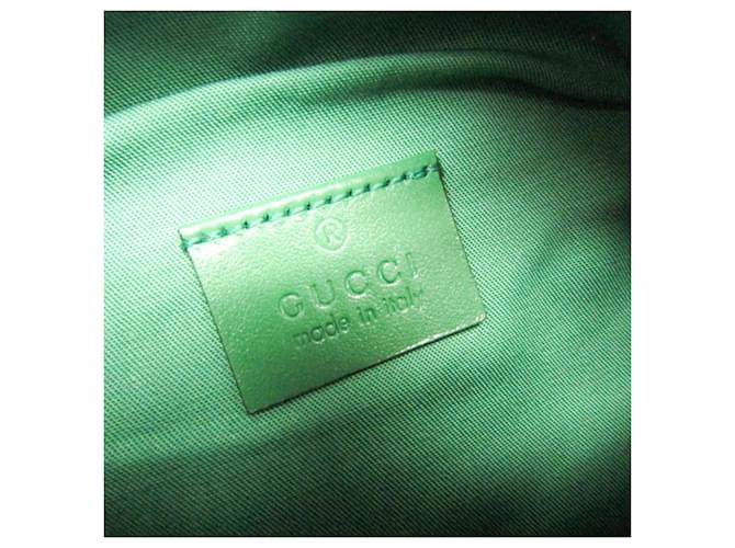 Marsupio per bambini Gucci Interlocking G Verde - vista 11