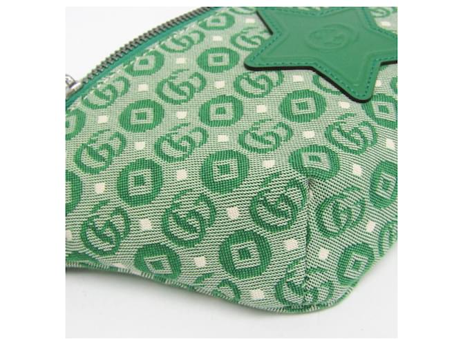 Marsupio per bambini Gucci Interlocking G Verde - vista 7