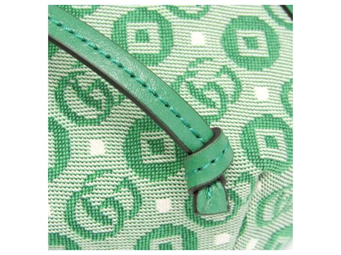 Marsupio per bambini Gucci Interlocking G Verde - vista 9