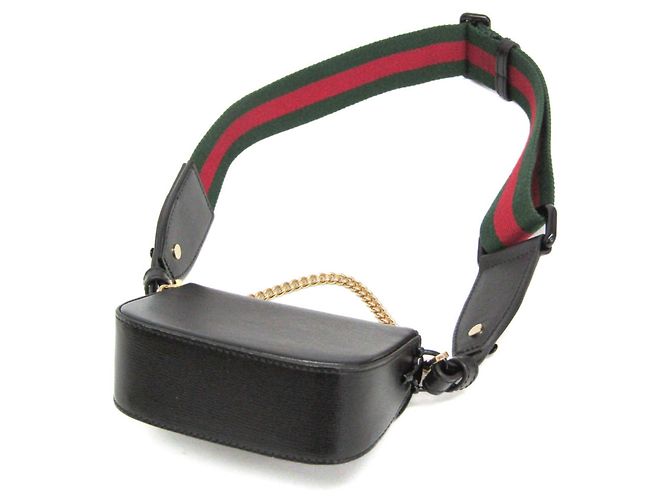Mini borsa Horsebit 1955 di Gucci Nero - vista 3