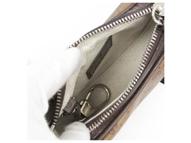 Borsa Gucci Mini Pouch 718512 Beige - vista 4