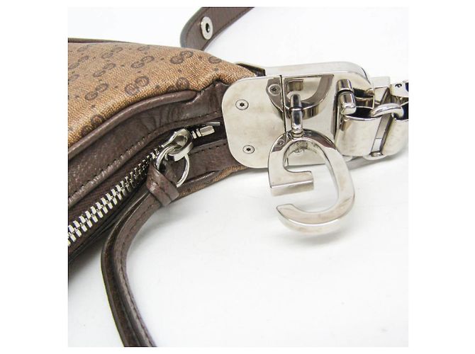 Borsa Gucci Mini Pouch 718512 Beige - vista 8