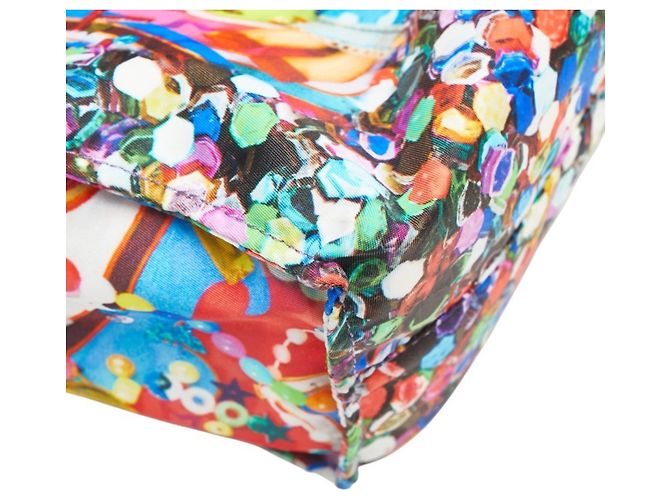 Borsa Tote Eden ETRO x Mika Ninagawa Rosso Blu Multicolore - vista 5