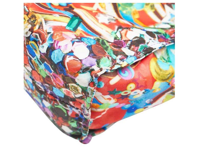 Borsa Tote Eden ETRO x Mika Ninagawa Rosso Blu Multicolore - vista 6