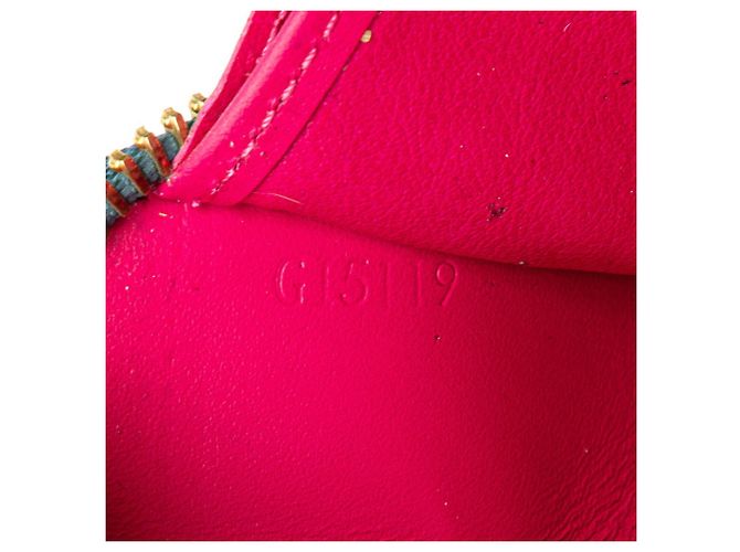 Cartera Zippy Monogram Vernis Louis Vuitton Rosa Azul Multicolor - vista 12