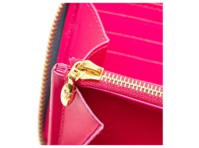 Cartera Zippy Monogram Vernis Louis Vuitton Rosa Azul Multicolor - vista 9