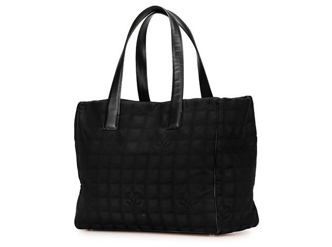 Borsa tote MM Coco Mark della nuova linea di viaggio Chanel Nero - vista 2