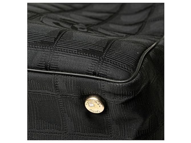 Borsa tote MM Coco Mark della nuova linea di viaggio Chanel Nero - vista 7