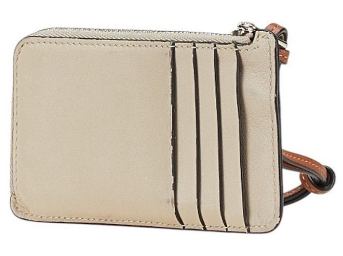 Loewe Anagram Geldbörse/Münzcase Beige - Ansicht 2