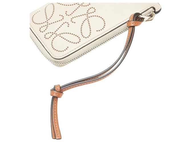 Loewe Anagram Geldbörse/Münzcase Beige - Ansicht 4
