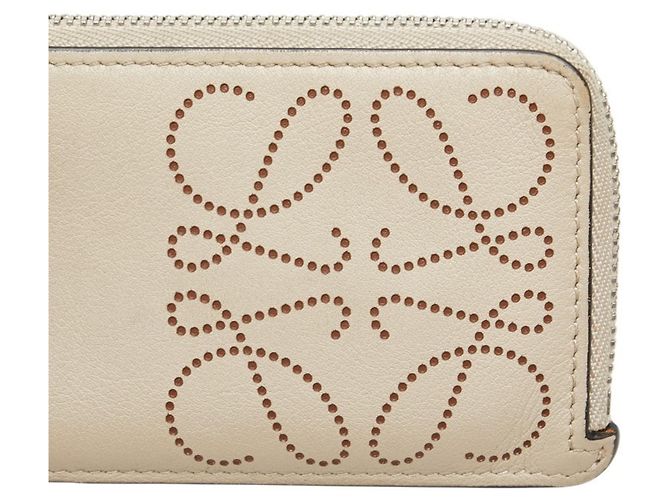 Loewe Anagram Geldbörse/Münzcase Beige - Ansicht 5