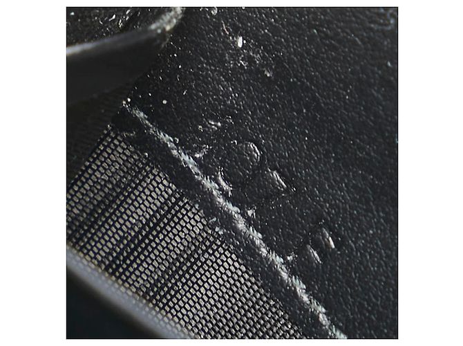 Prada Logo Saffiano Langbörse Schwarz - Ansicht 11