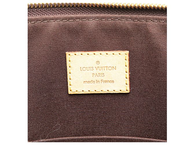 Louis Vuitton Monogram Vernis Bellevue GM Tote Bag Bordeaux Lila - Ansicht 9