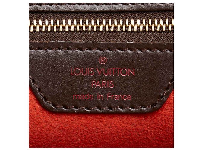 Borsa Tote Manosque PM Damier Louis Vuitton Marrone - vista 16