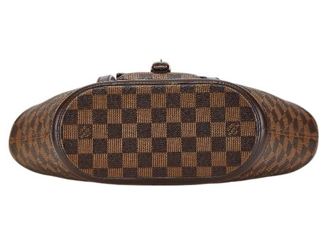Borsa Tote Manosque PM Damier Louis Vuitton Marrone - vista 3