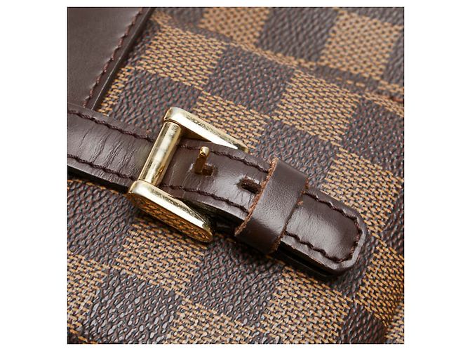 Borsa Tote Manosque PM Damier Louis Vuitton Marrone - vista 6