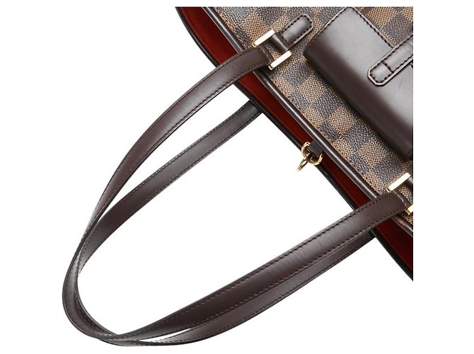 Borsa Tote Manosque PM Damier Louis Vuitton Marrone - vista 9