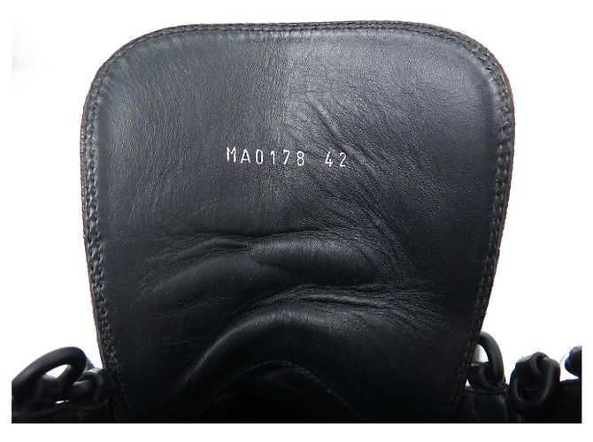STIVALI DESERT LOUIS VUITTON LAUREATE MONOGRAM 1A4XXU 42 Nero - vista 17