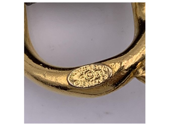 Chanel Vintage Metal Belt Golden Metallic - view 5