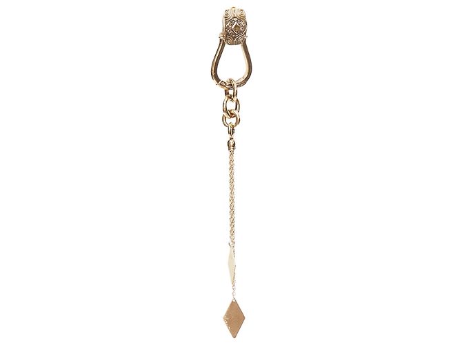 Orecchino a clip con catena e charm in oro Etro - vista 3