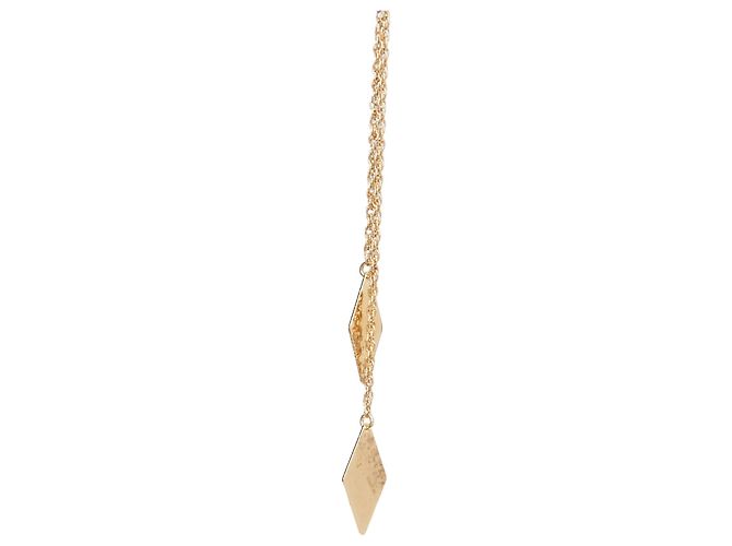 Orecchino a clip con catena e charm in oro Etro - vista 5