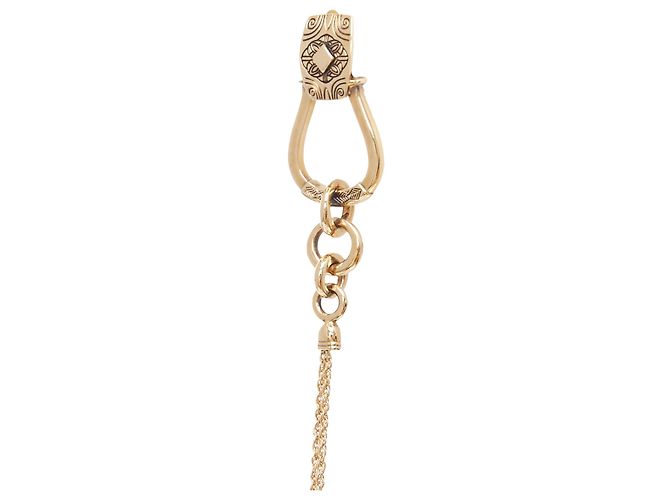 Orecchino a clip con catena e charm in oro Etro - vista 6