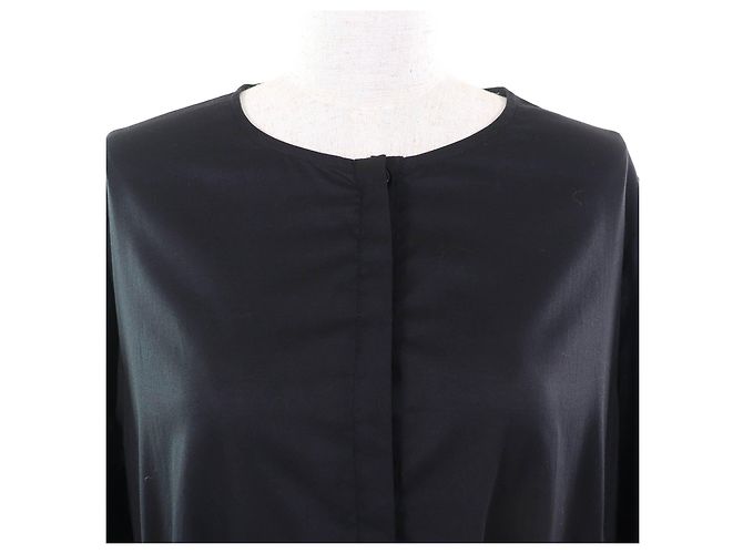 Autre Marque Merlette Blumenperlenkleid Schwarz - Ansicht 4