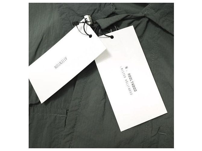 Autre Marque N.HOOLYWOOD CAMISA BLOUSON Blouson de Nylon Gris - vista 4
