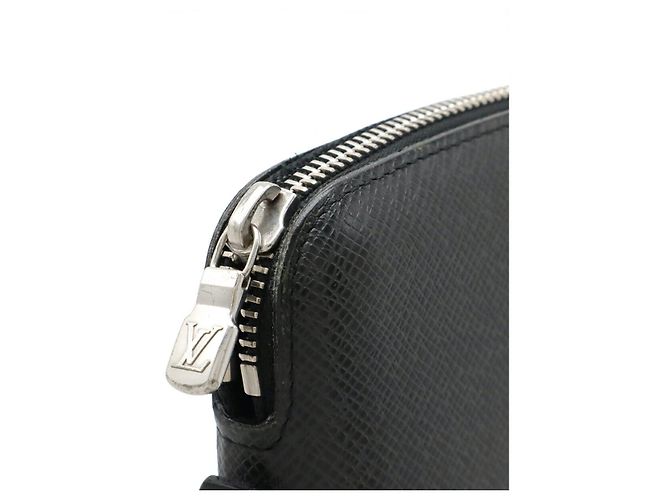 Organizer Louis Vuitton Atoll Taiga - Custodia da Viaggio Nero Grigio - vista 4