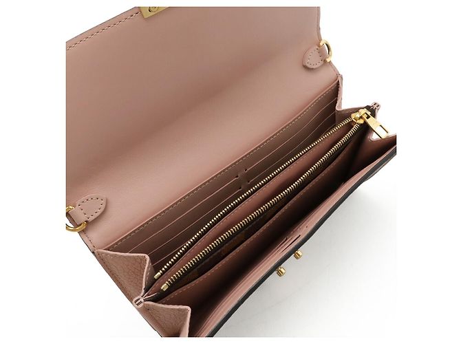 Borsa a spalla Louis Vuitton Portefeuille Croisette Damier 2 in 1 Rosa - vista 6